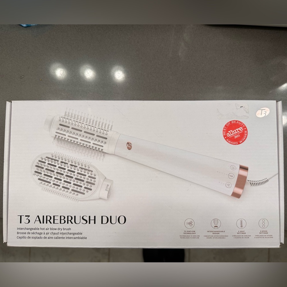 T3 Airebrush Duo in White and Rose Gold- New